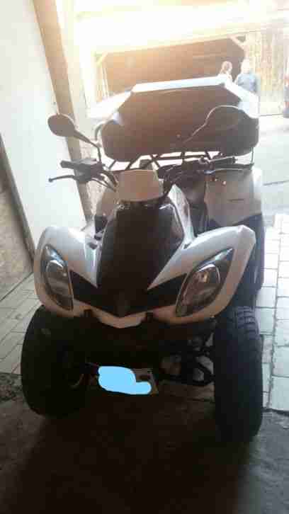 Quad, Kymco MXU250, weiß