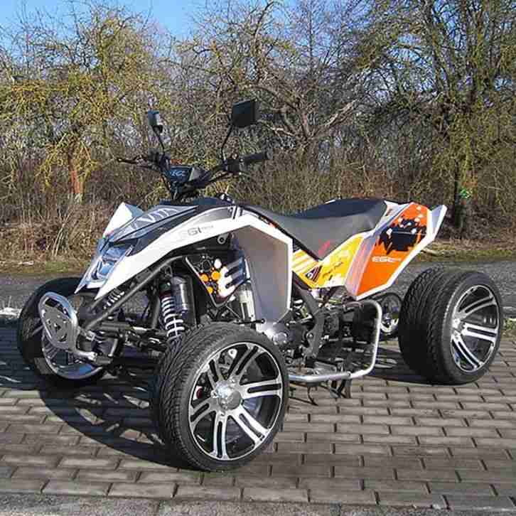 Quad MAD MAX 250cc Racing weiss Quad ATV 250 ccm