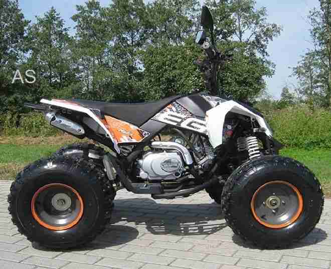 Quad Maddex 49 cc Straßenzulassung Miniquad StVo Pocketquad Straßenquad Motor AB