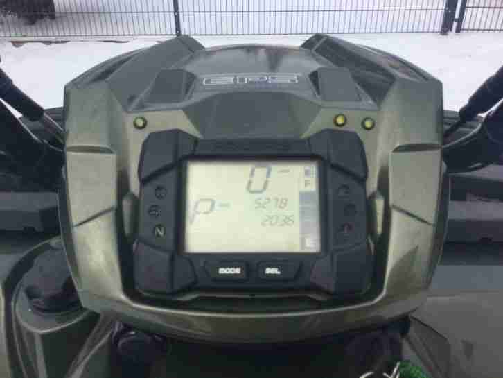 Quad Polaris Sportsman 850 mit Raupenantrieb