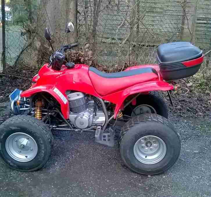 Quad Rex 250ccm in knallrot