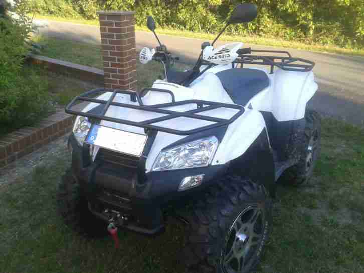 Quad,SMC,Argon 700,4x4,LOF,Tüv 06/2016,AHK,neues unbenutztes Schneeschild