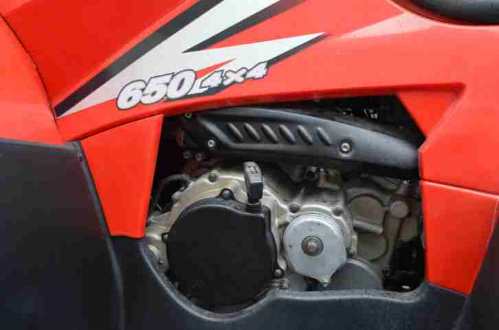 Quad Sachs 650 4x4 ähnlich Honda TRX650 187km Bastelfahrzeug