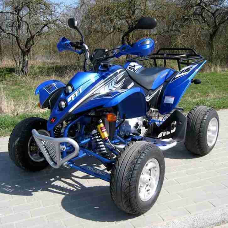Quad Shineray 250cc STIXE Blau - Schwarz mit Straßenzulassung ATV XY250ST-9E