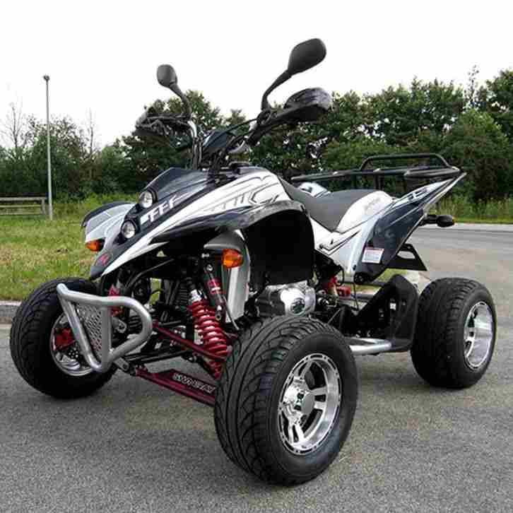 Quad Shineray 250cc STIXE Schwarz - Silber mit Straßenzulassung ATV XY250ST-9E