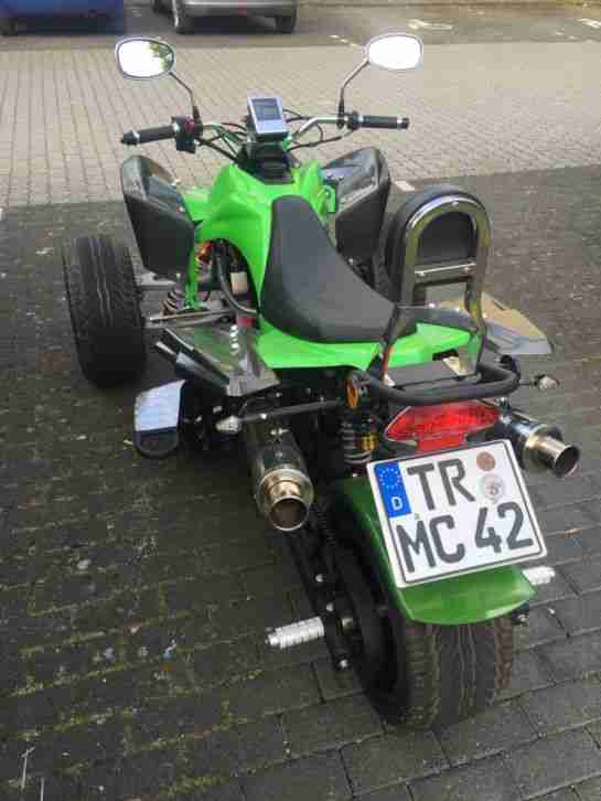 Quad Speedtrike 250 cc - carbon Optik mit Straßenzulassung