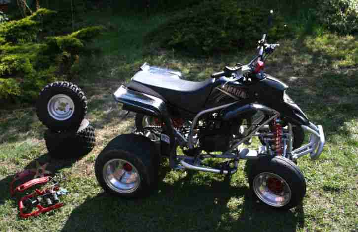 Quad Yamaha Blaster YFS 200, leicht gebraucht, verstärkt, mit Straßenzulassung!