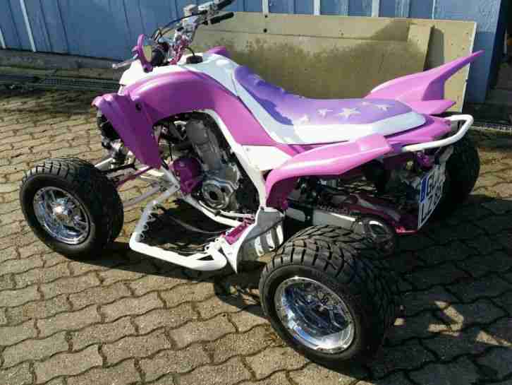 Quad Yamaha Raptor 700 in Sonderlackierung