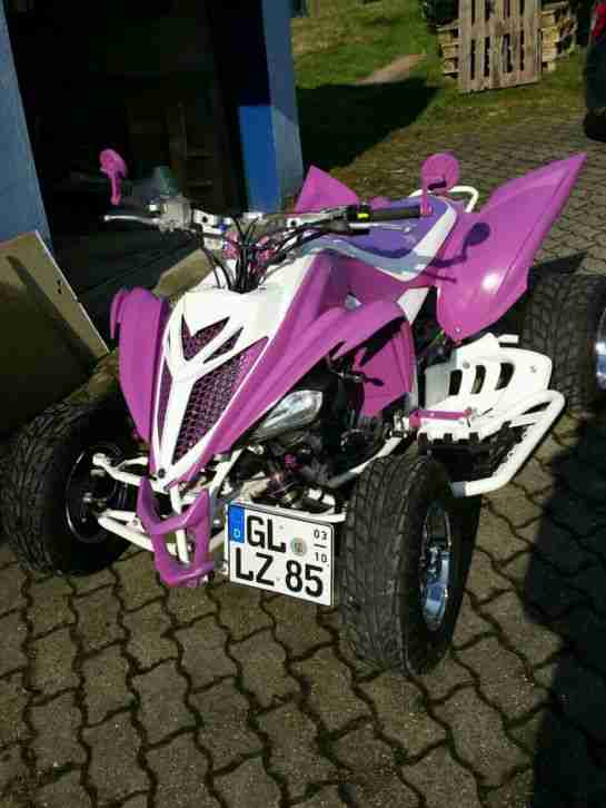 Quad Yamaha Raptor 700 in Sonderlackierung yfm mit LOF Zulassung