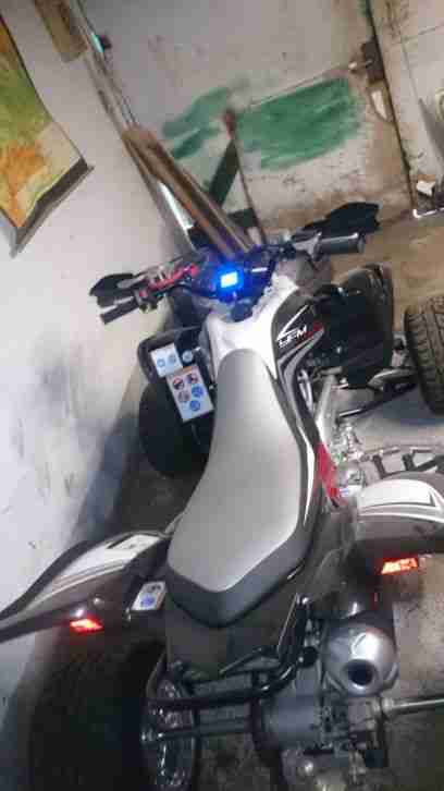 Quad Yamaha Yfm 700r SE supermoto breit tief