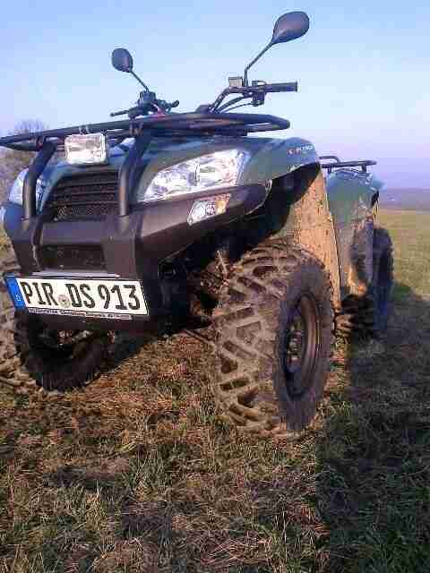 Quad mit Herstellergarantie ATV mit Allrad, 700 ccm, 50 PS, LOF- Zulassung