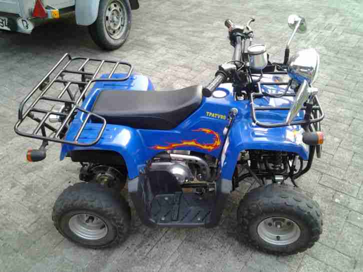 Quad zu verkaufen, Weniger als 500km, 90ccm, Straßenzulassung möglich