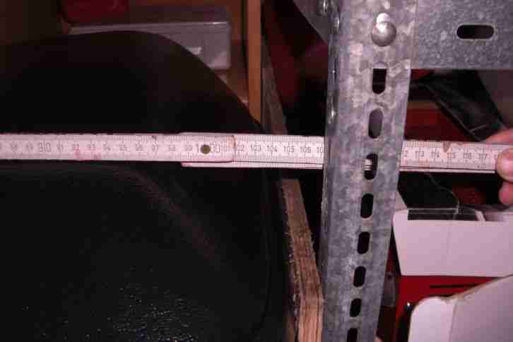Quadkoffer schwarz ca. 104cm breit , abschliessbar war montiert auf TGB hinten