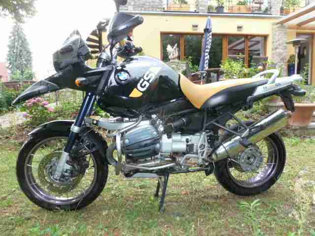 R 1150 GS Adventure, Sturzbügel, Touratech Lenkanschlag,Sportauspuff,Koffer mögl