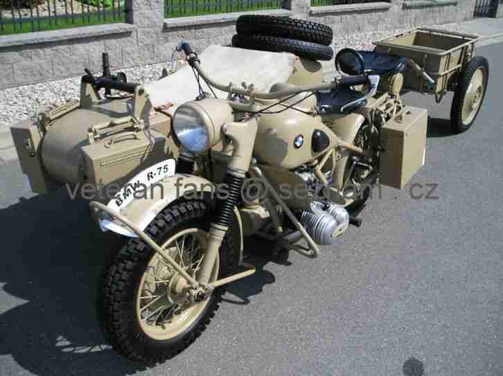 R 75 BMW R75 WH SAHARA mit angetriebene