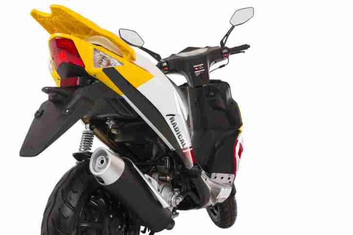 R0MET MOTORROLER H20 50 ccm fahrfertig