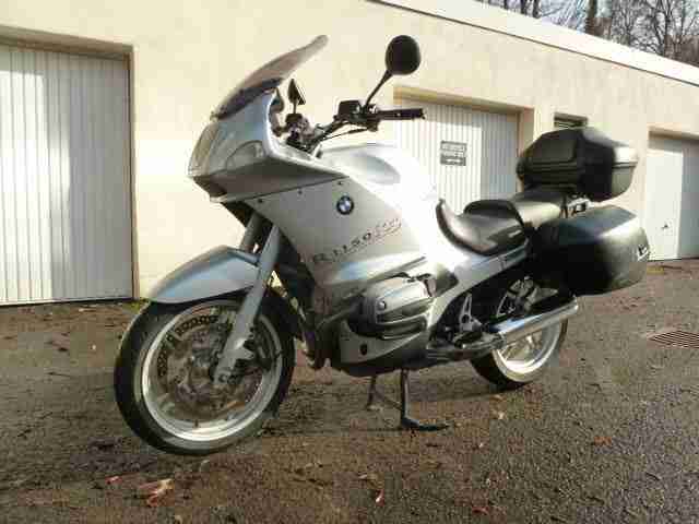 R1150RS TÜV04/18, 75tsd km Scheckheft gepfl., Spiegler Lenker, BMW-Topcase/Koff.