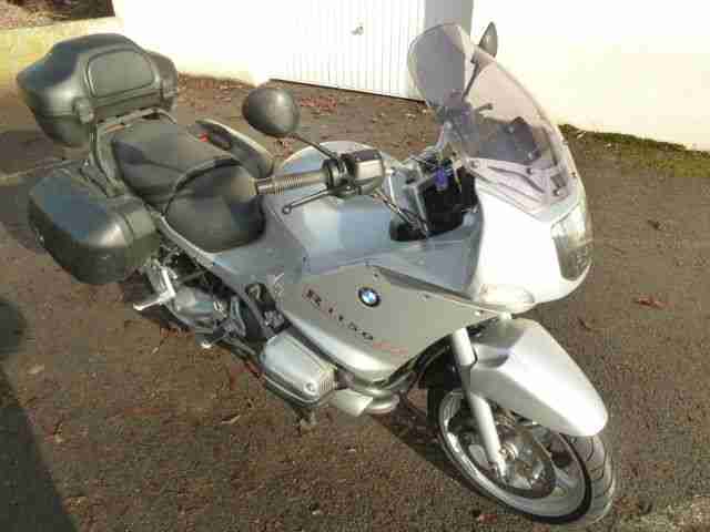 R1150RS TÜV04/18, 75tsd km Scheckheft gepfl., Spiegler Lenker, BMW-Topcase/Koff.