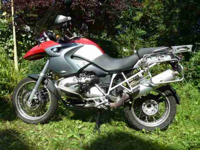 R1200GS TÜV 08 18 Speichenrad, BOS Auspuff,