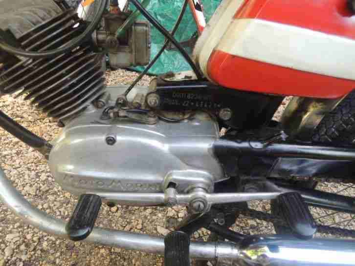 RARITÄT MOTO MORINI CORSARINO ZETA ZETA 4 TAKT Bj.1972 LÄUFT IM ORIGINAL ZUSTAND
