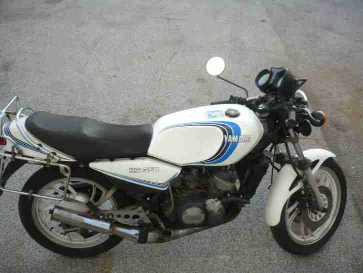 RD 350 LC YAMAHA Garagenfund / Bastlermotorrad