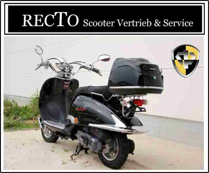 RECTO Grand Retro Palermo Motorroller Roller Mofa Mokick 25 45 65 km/h ZNEN com