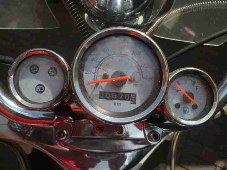 RETRO ROLLER 125 CCM 4 TAKT TÜV Taizhou Zhongneng Motorcycle