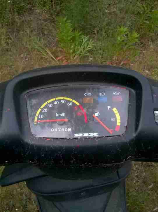 REX 50 Motorroller 50 ccm, 45 km/h, BASTLERFAHRZEUG!!! fahruntüchtig