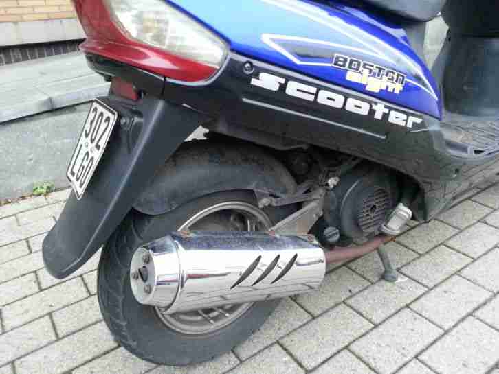 REX BOSTON eight 50er Roller SI Zweirad Blau 8560km