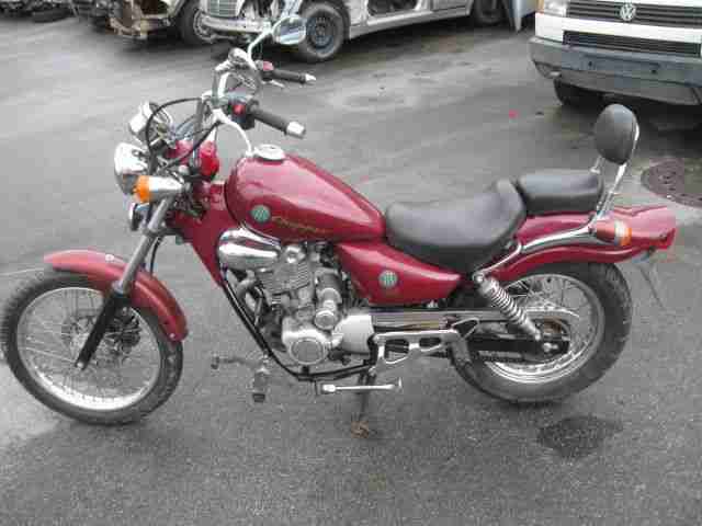 REX Chopper 125 aus Baujahr 1998 mit Papieren und Schlüssel Motor dreht