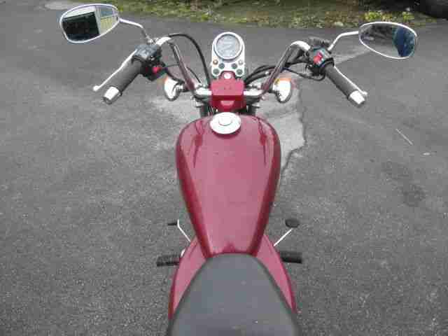 REX Chopper 125 aus Baujahr 1998 mit Papieren und Schlüssel Motor dreht