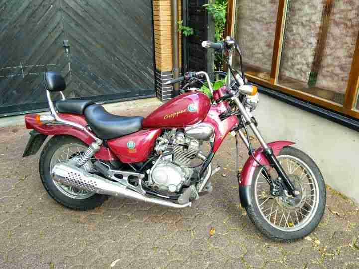 REX Chopper Hubraum 125ccm