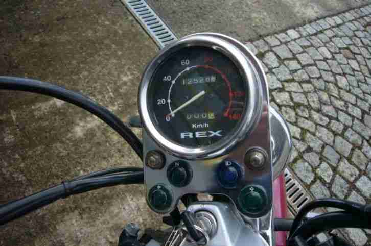 REX Chopper Hubraum 125ccm - bedingt Fahrbereit