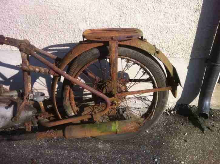 RIXE KP 125 Motorrad Oldtimer Scheunenfund Ilo Motor