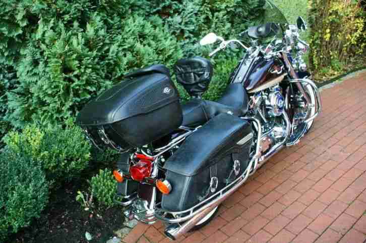 ROAD KING SITZBANK MIT FAHRERRÜCKENLEHNE - ORIGINAL - NEUWERTIG