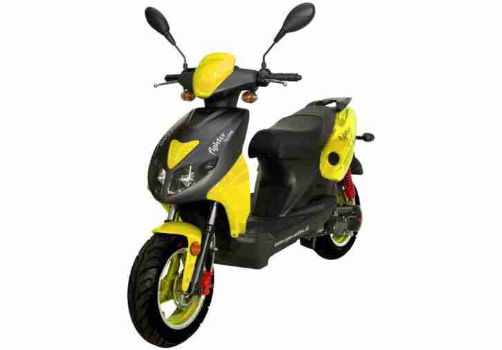 ROLLER 45km/h 50ccm 2 Takt - FIGHTER - MOTORROLLER - SCOOTER - MOKICK - MOFA