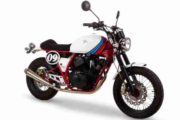 ROMET SCMB SCRAMBLER 250 CAFFE RACER 250 ccm 4-Takt Motorrad NEU SUPER ANGEBOT!