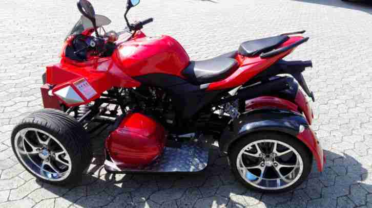 Racing Quad Speedfighter ATV 250ccm Jinyi Motor JY Dark Ninja 2015 Rot
