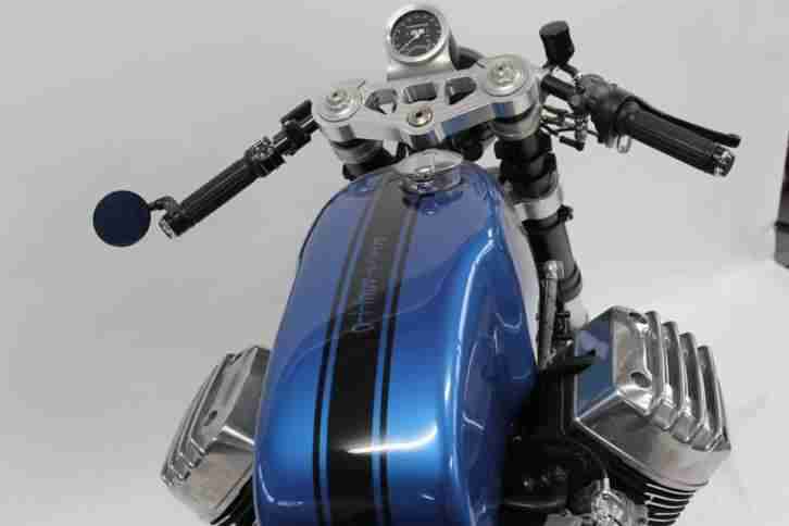 Radical Guzzi Ristretto Custombike Neuaufbau Nr. 4 von 5