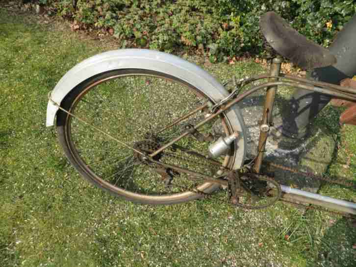 Rahmen HURTU TANDEM Motor LE POULAIN 49 cc 1949