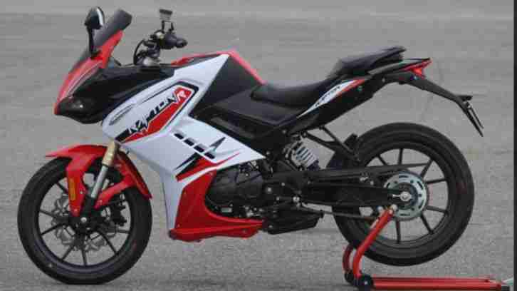 Raptor R7 125cc, keine Honda NSR 125, Yamaha 125, KTM 125