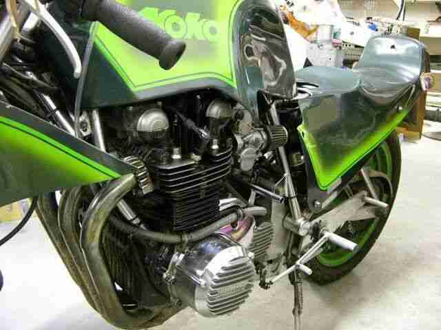 Rare Original Vintage Race 1982 Moko Kawasaki 900 1000 1100 Zentralrohrrahmen