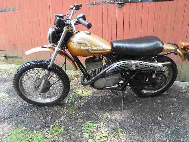 Rarität: Aermacchi Harley DavidsonSST 175 Bj. 1975