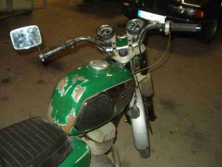 Rarität MZ 125 im Orginalzustand zum Herrichten