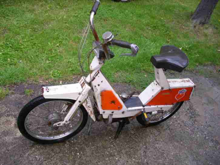 Rarität VeloSolex Flash (Sinfac) Mofa mit Kardan und Scheibenbremse - ansehen!