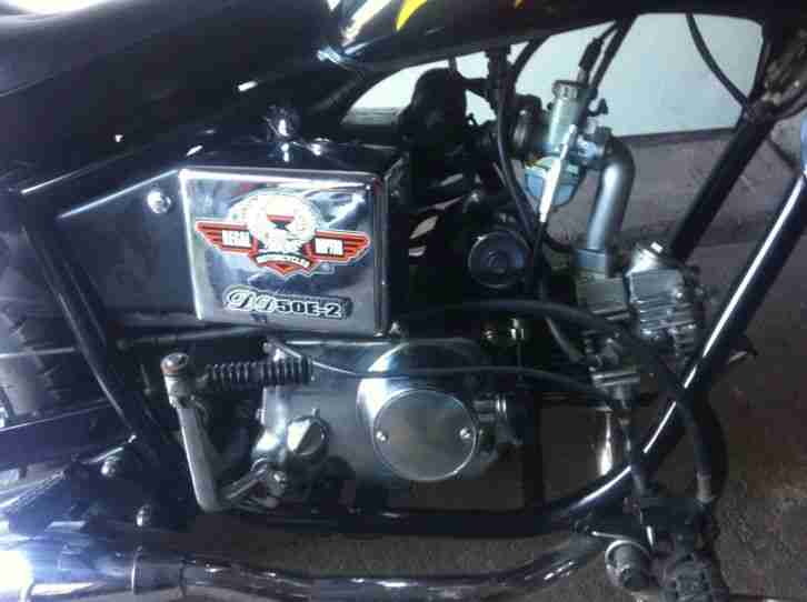 Regal Raptor DD 50 Bobber 50ccm Moped Leike Chopper