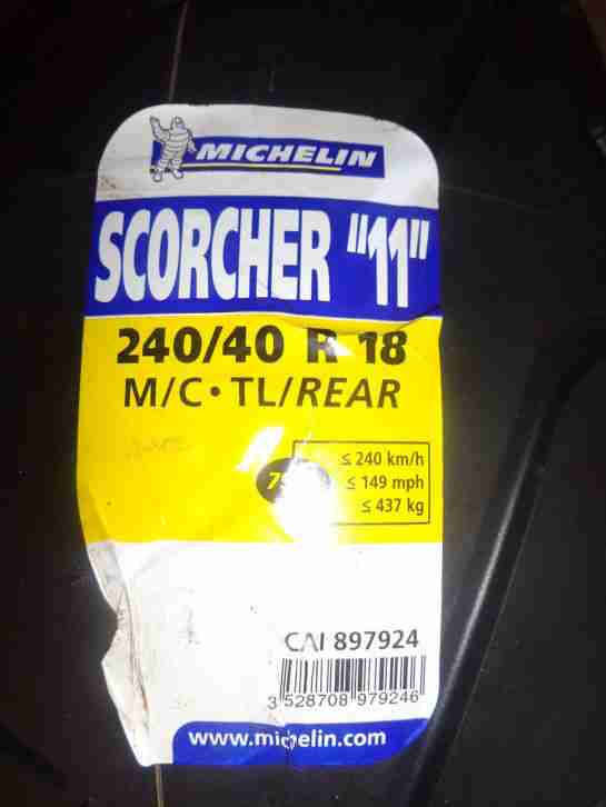 Reifen 240 40 R 18 M C 79V Michelin Scorcher
