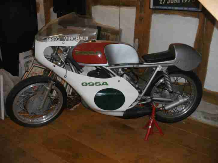 Rennmotorrad OSSA 250, Baujahr ca. 1968