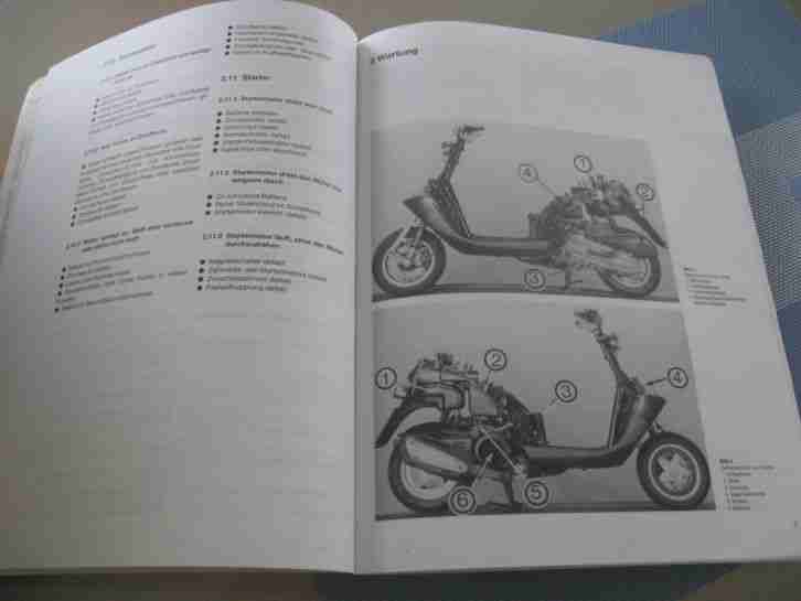 Reparaturanleitung Piaggio Roller