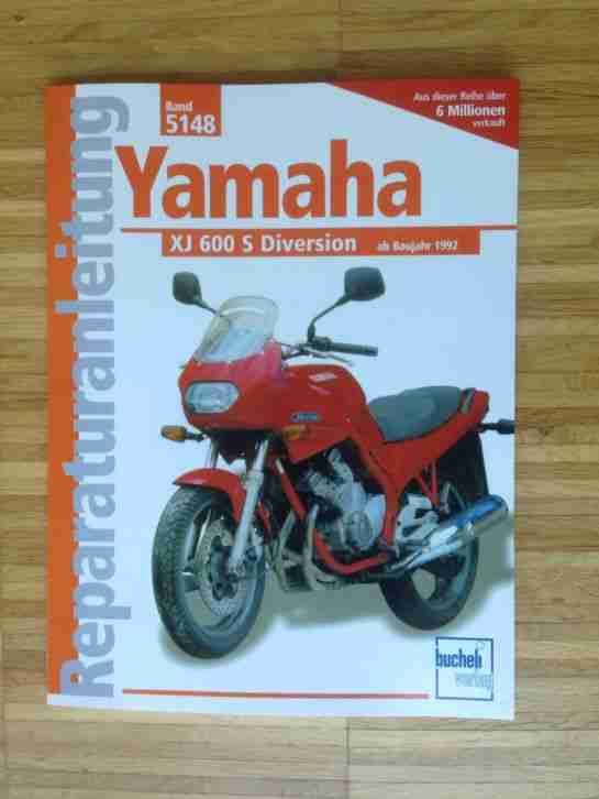 Reparaturanleitung YAMAHA XJ 600 Diversion ab Bj. 1992 Band 5148